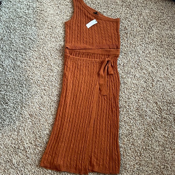 Anthropologie sweater skirt set - Picture 3 of 5